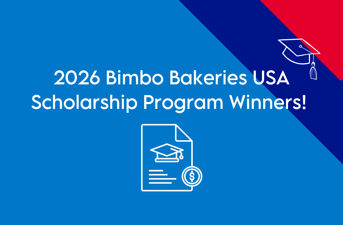 2026 BBU Scholarship Winners