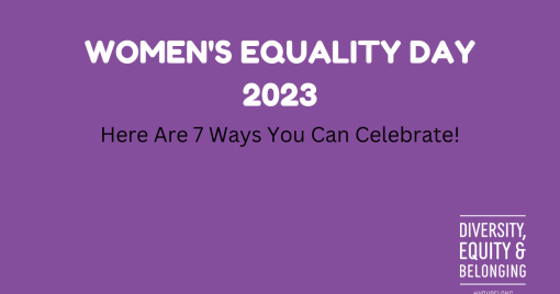 Women's Equality Day 2